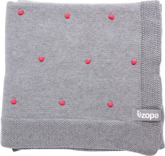 Zopa Dětská deka Dots, Redwine - obrázek 1