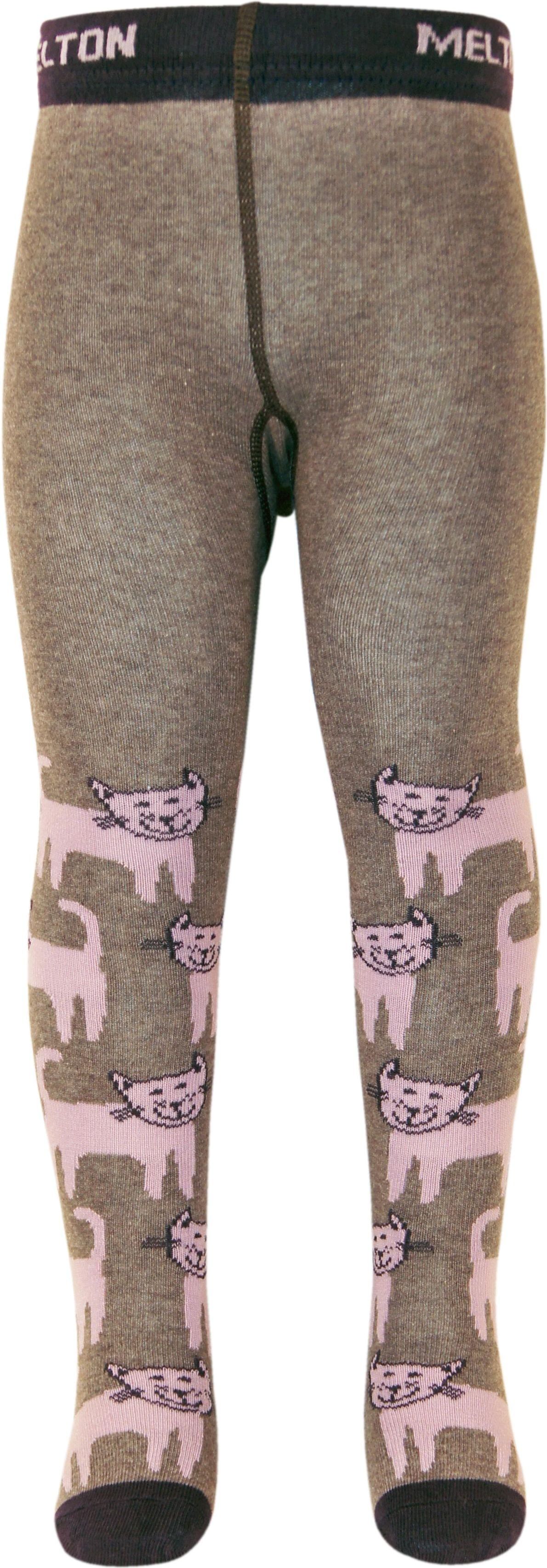 Melton Happy Cat - dusty purple 68-74 - obrázek 1