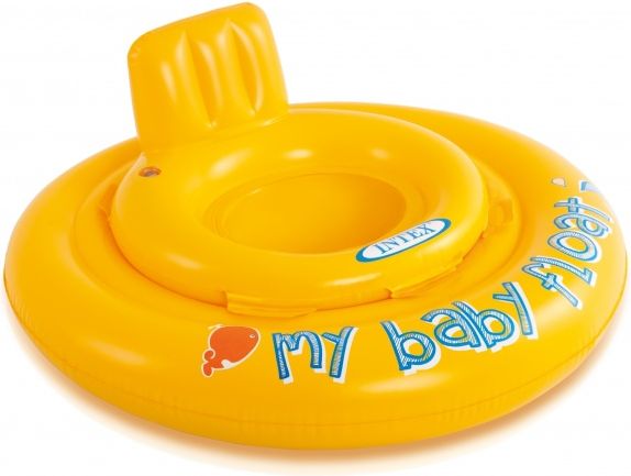 Intex Nafukovací plavátko žluté, kulaté, 70 cm - obrázek 3