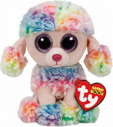 Beanie Boos RAINBOW vícebarevný pudl - obrázek 1