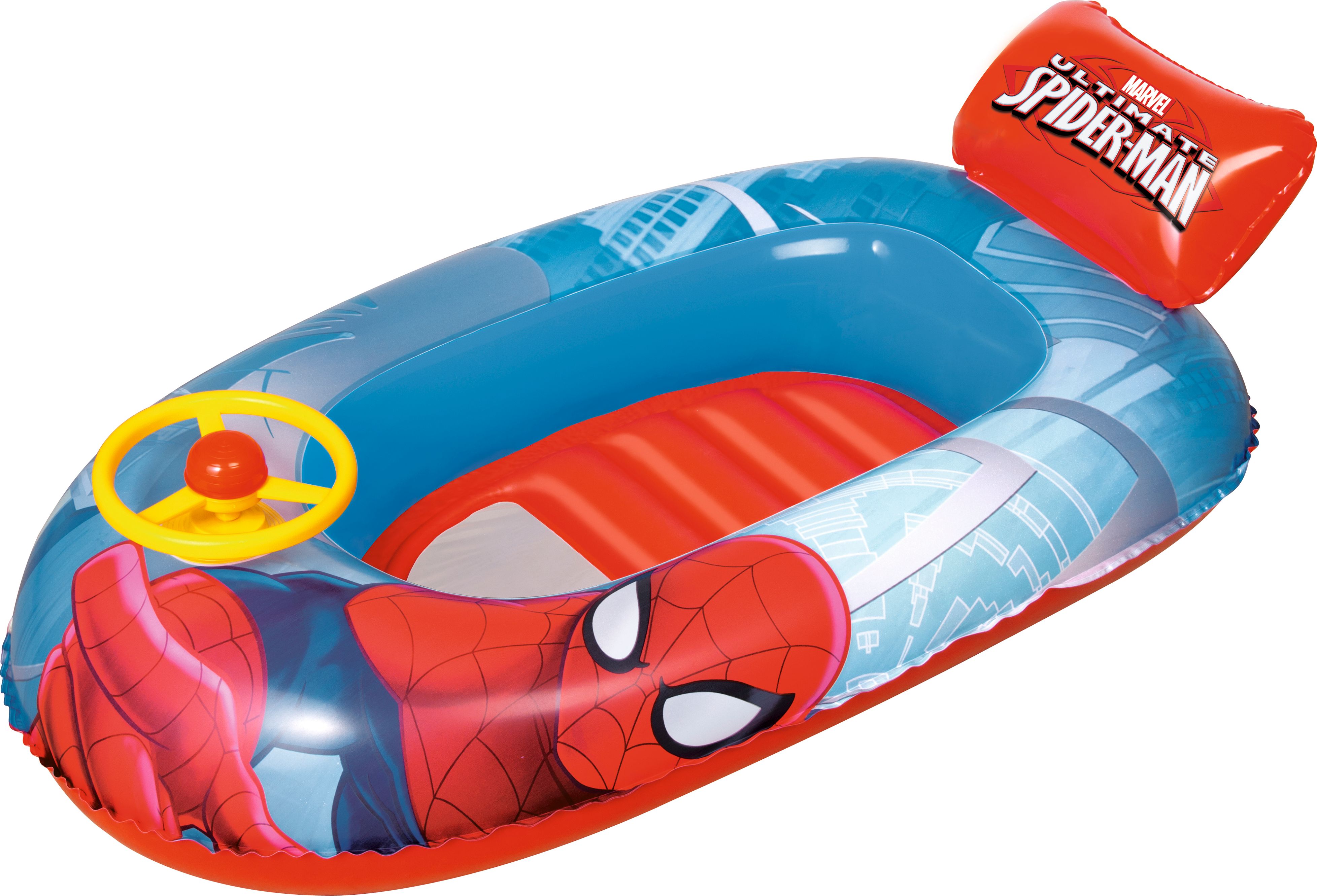 BESTWAY Nafukovací malý člun Spiderman, 112x70 cm - obrázek 1
