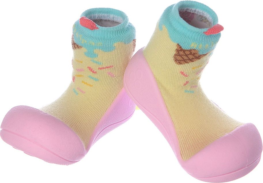 ATTIPAS Dívčí botičky Ice Cream, vel. M - růžová - obrázek 1
