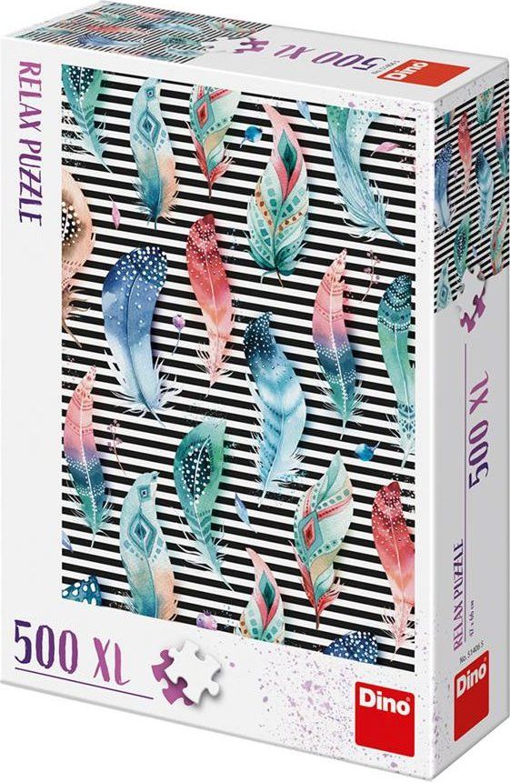 DINO Relax puzzle Pírka XL 500 dílků - obrázek 2