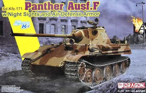 DRAGON Model Kit tank 6917 - Panther Ausf.F w/Night Sight and Air Defense Armor (1:35) - obrázek 1