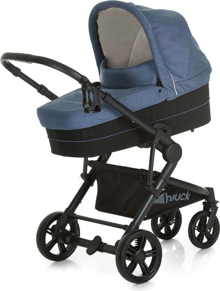 hauck Atlantic Plus Trio Set 2017 jeans/caviar - obrázek 2