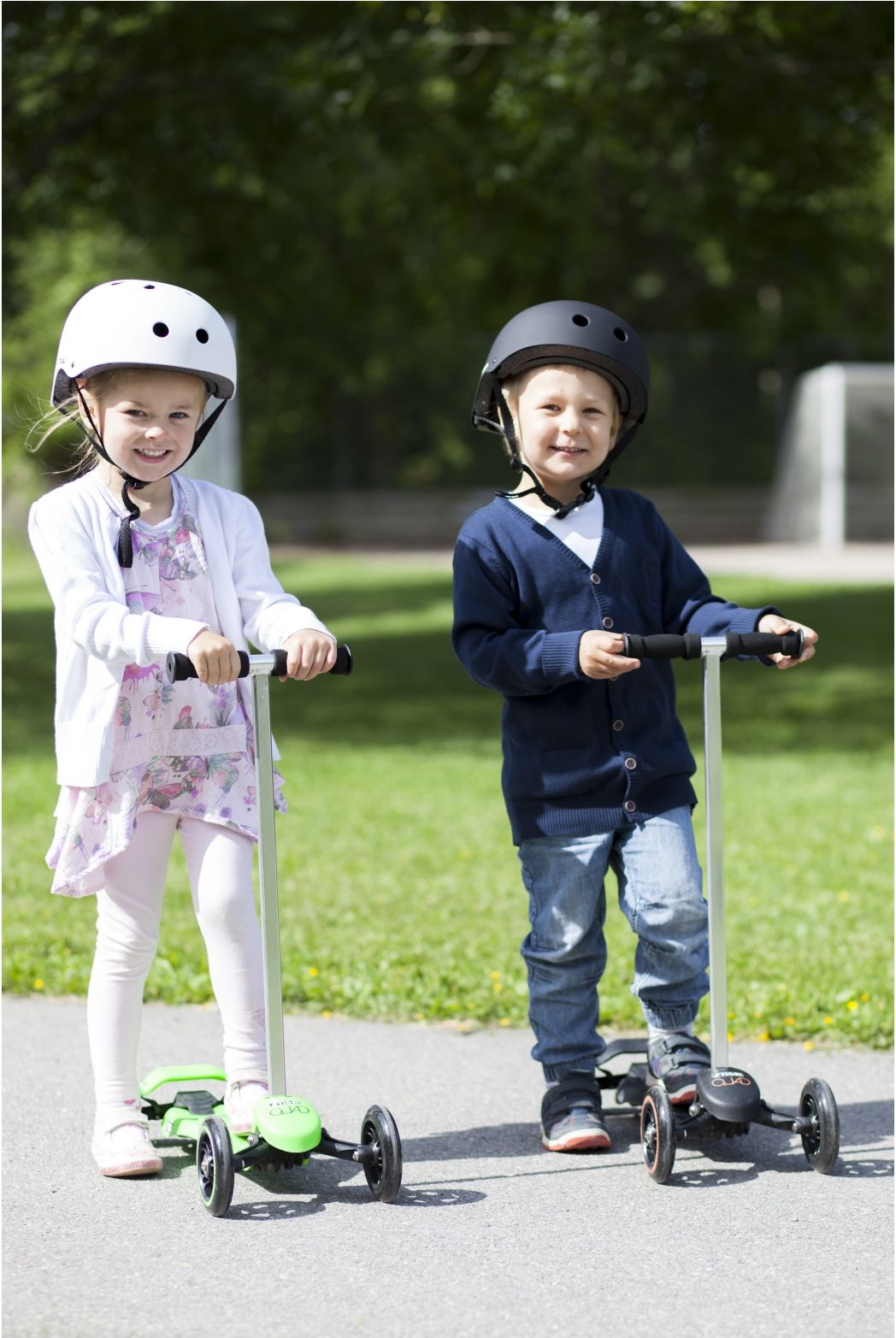 Koloběžka STIGA Mini Kick Quad zelená - obrázek 3
