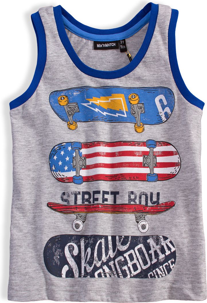 Chlapecká souprava Mix´nMATCH STREET BOY šedá Velikost: 110 - obrázek 2