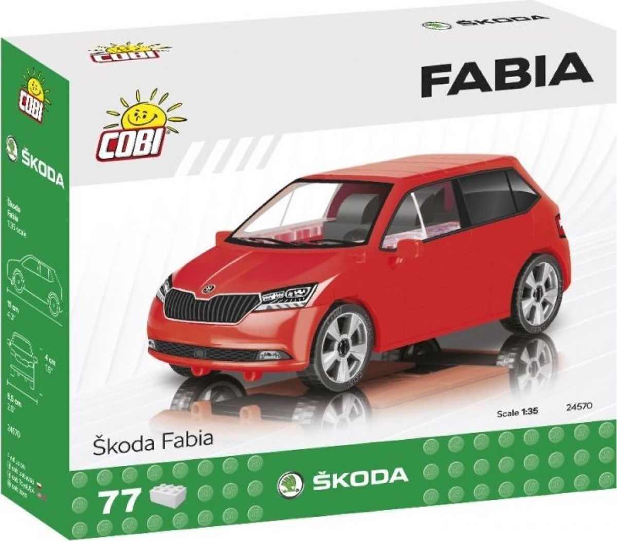 Cobi Škoda Fabia model 2019 - obrázek 1