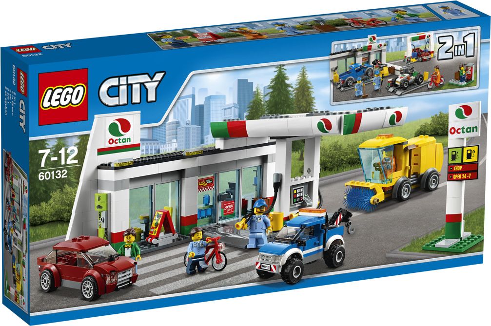 LEGO City Benzínová stanice - obrázek 1