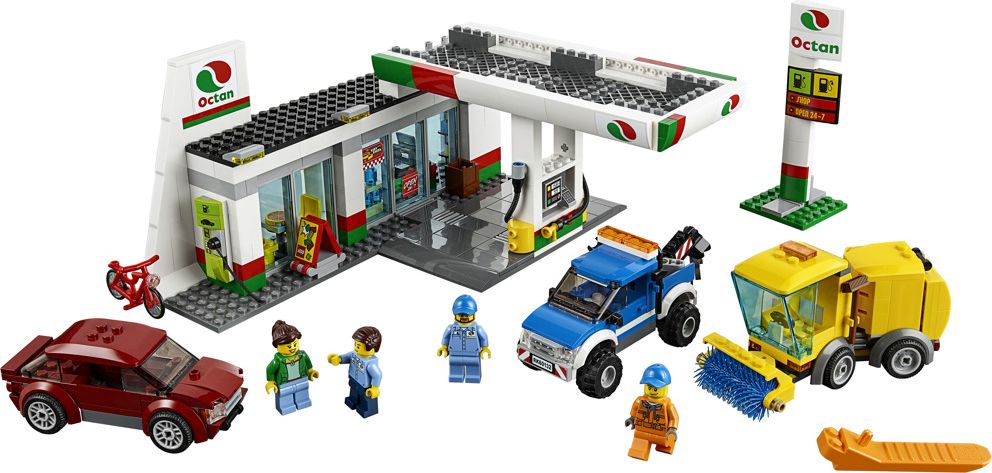 LEGO City Benzínová stanice - obrázek 2