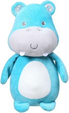 BabyOno Plyšová hračka s rolničkou - Hippo Marcel - obrázek 1
