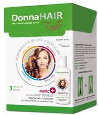 Donna Hair FORTE 3 měsíční kúra 90 tobolek + šampon 100 ml - obrázek 1