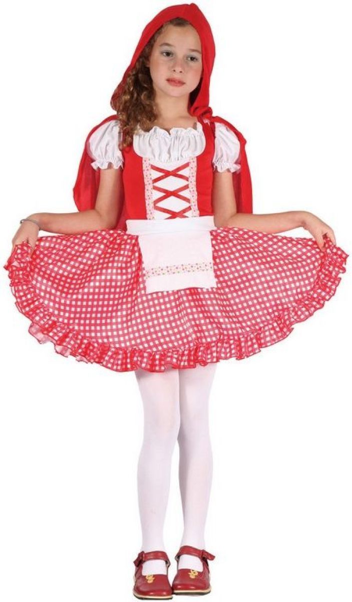Made Dětský karnevalový kostým Červená Karkulka  S 110 - 120 cm - obrázek 1