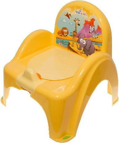 Dětský nočník křesílko Tega Safari žluté - obrázek 1