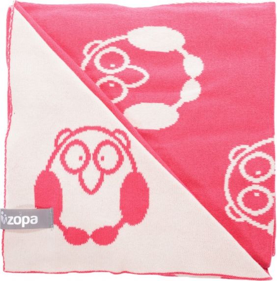 Zopa Dětská deka Little Owl, Redwine - obrázek 1