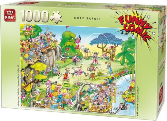 KING Puzzle Safari Golf 1000 dílků - obrázek 1