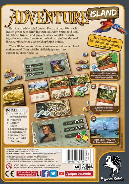 Pegasus Spiele Adventure Island - obrázek 2