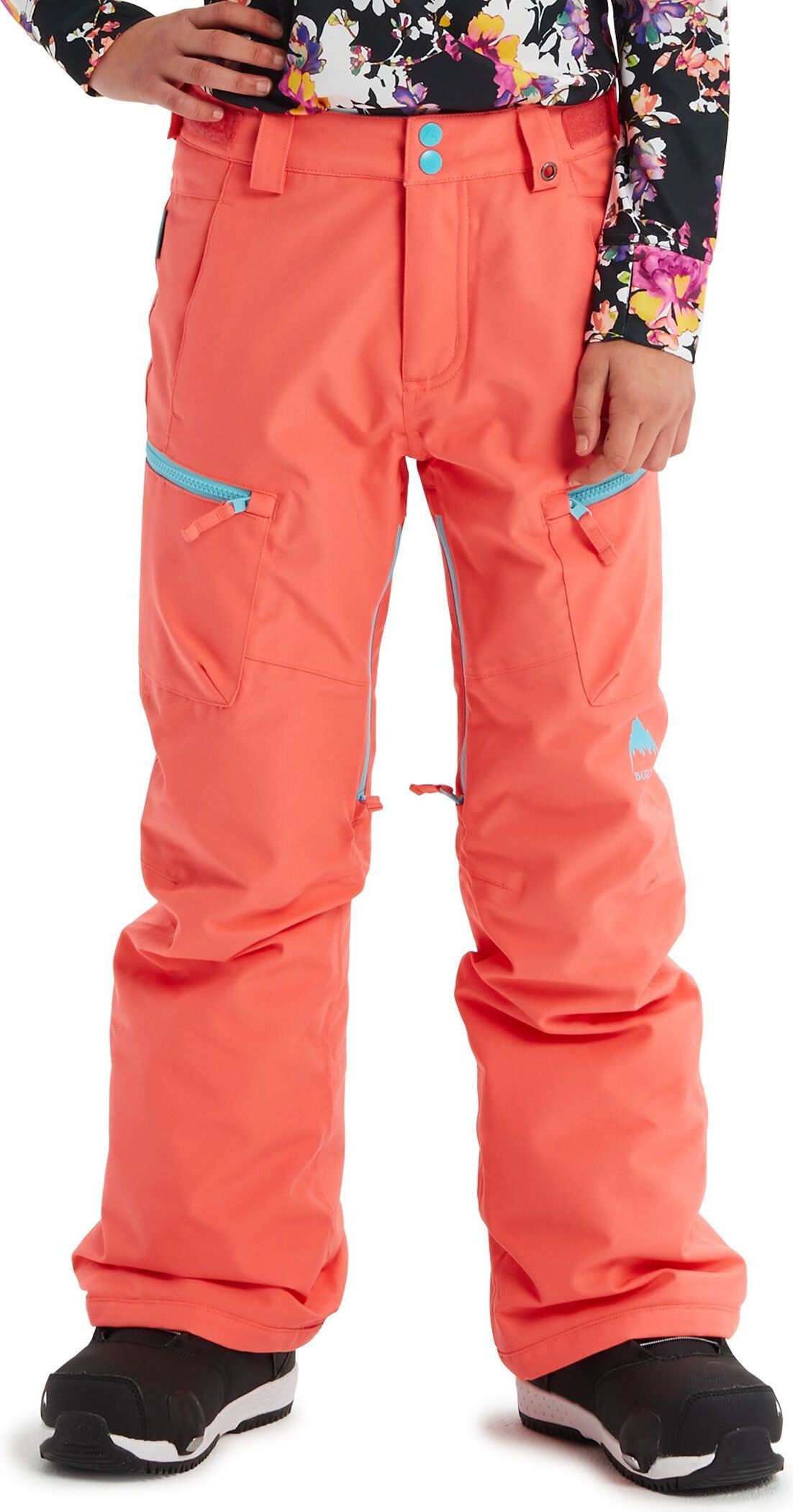 Burton Kids' Elite Cargo Pant - georgia peach 126-133 - obrázek 2