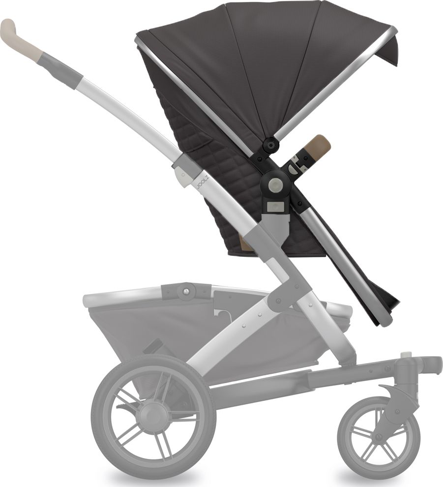 JOOLZ Geo Quadro Textil vrchního sedátka, Carbon - obrázek 1