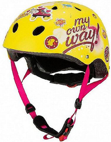 Seven Freestyle dětská helma Soy Luna žlutá 2017 vel. 54-58 cm - obrázek 1