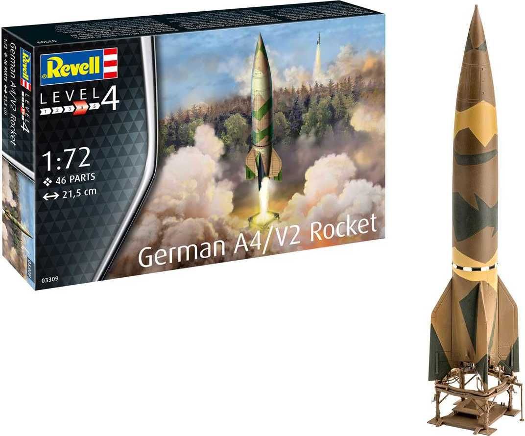 REVELL Plastic ModelKit raketa 03309 - German A4/V2 Rocket (1:72) - obrázek 11