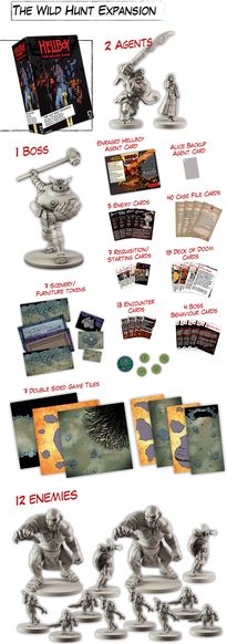 Mantic Games Hellboy: The Board Game - The Wild Hunt - obrázek 2
