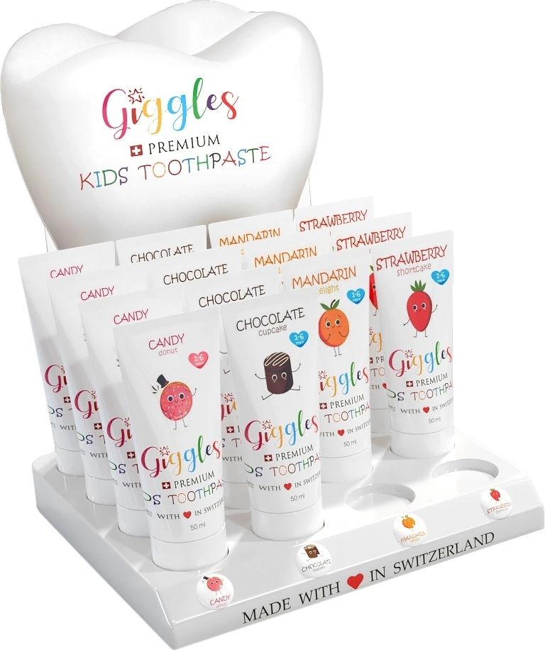 Giggles Kids Toothpaste Mandarin uni - obrázek 2
