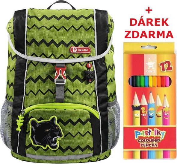 Dětský batoh Černý panter Hama Step by Step Kid - obrázek 1