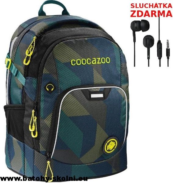 Školní batoh Polygon Bricks RayDay Coocazoo - obrázek 1