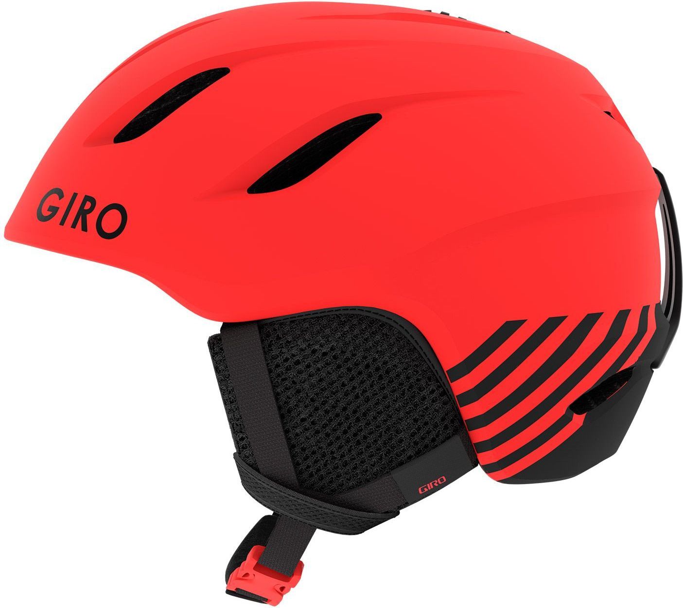 Giro Nine Jr Mat Bright Red Zoom S - obrázek 1