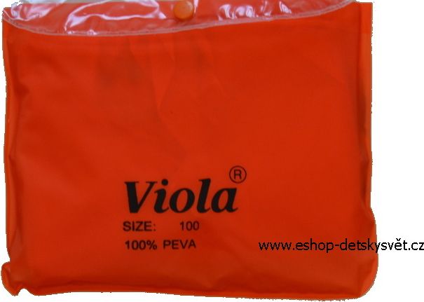 Dětská pláštěnka Viola žlutá velikost 90 - obrázek 3