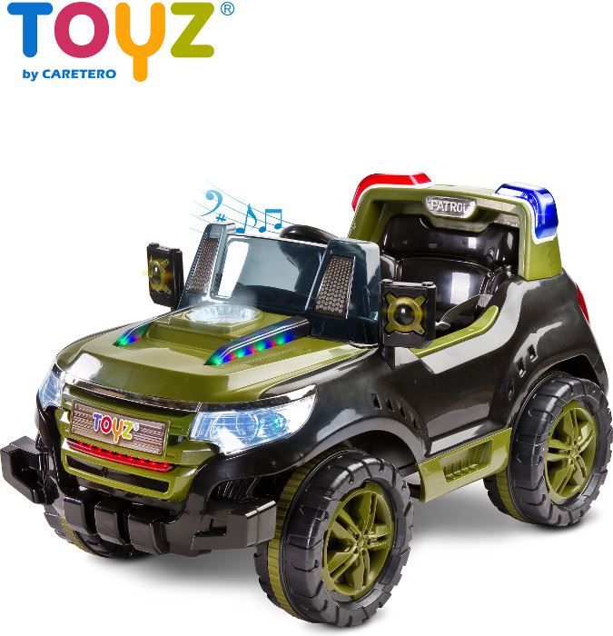 Elektrické autíčko Toyz Patrol - 2 motory green Zelená - obrázek 1