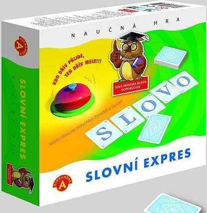 ALEXANDER Dětská vzdělávací hra Slovní expres - obrázek 1