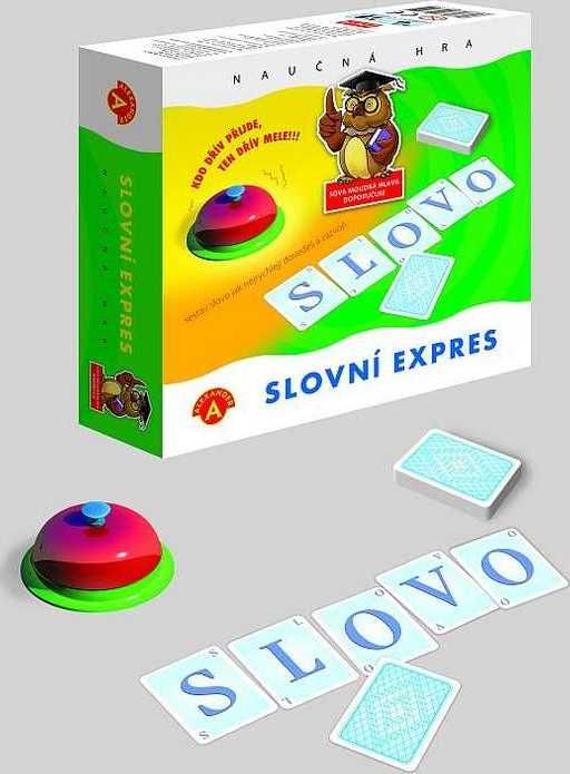 ALEXANDER Dětská vzdělávací hra Slovní expres - obrázek 2