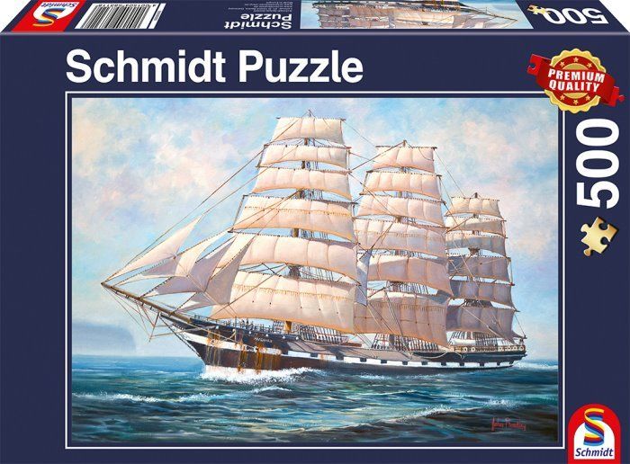 SCHMIDT Puzzle Rozvinout plachty! 500 dílků - obrázek 2