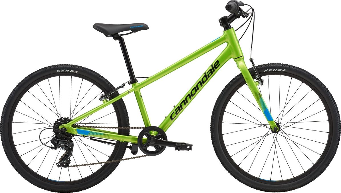 Cannondale Quick 24 Boy's - Acid Green w/ Spectrum and Jet Black - Gloss (AGR) uni - obrázek 1