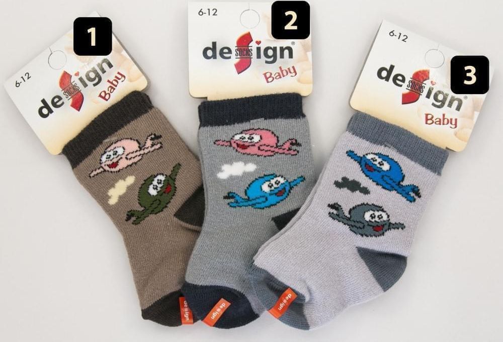 Design Socks dětské ponožky letadla 2 - obrázek 1