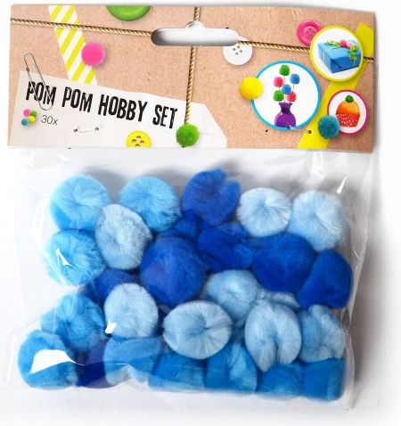 RAPPA Sada pompom barevné 12 druhů - obrázek 1