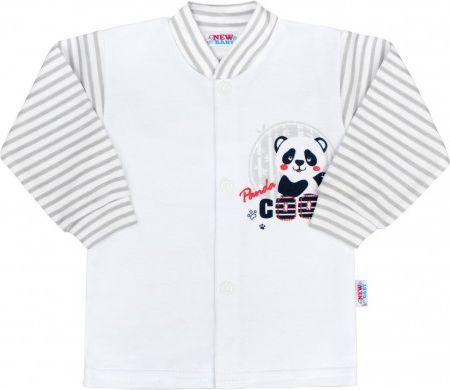 Kojenecký kabátek New Baby Panda, Šedá, 68 (4-6m) - obrázek 1