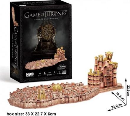 CibicFun - Puzzle 3D HBO Game Of Thrones - 262 dílků - obrázek 1
