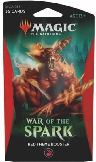 Wizards of the Coast Magic the Gathering War of the Spark Theme Booster - Red - obrázek 1