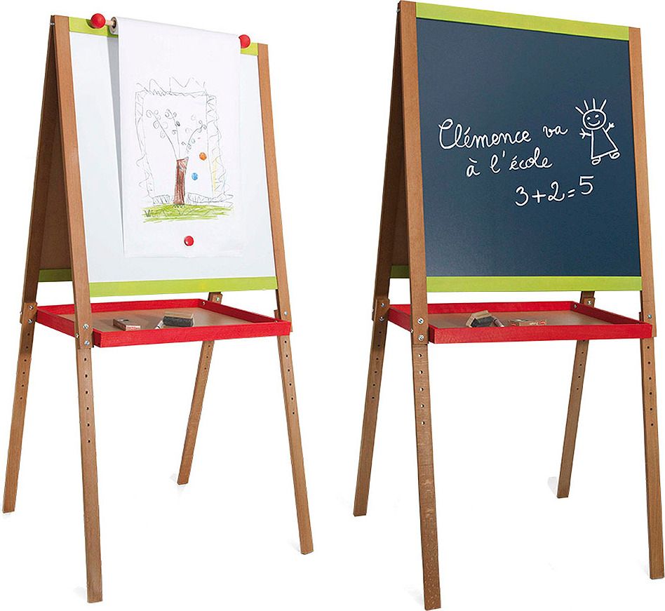 Jeujura Dřevěná multifunční tabule Drawing velká - obrázek 1
