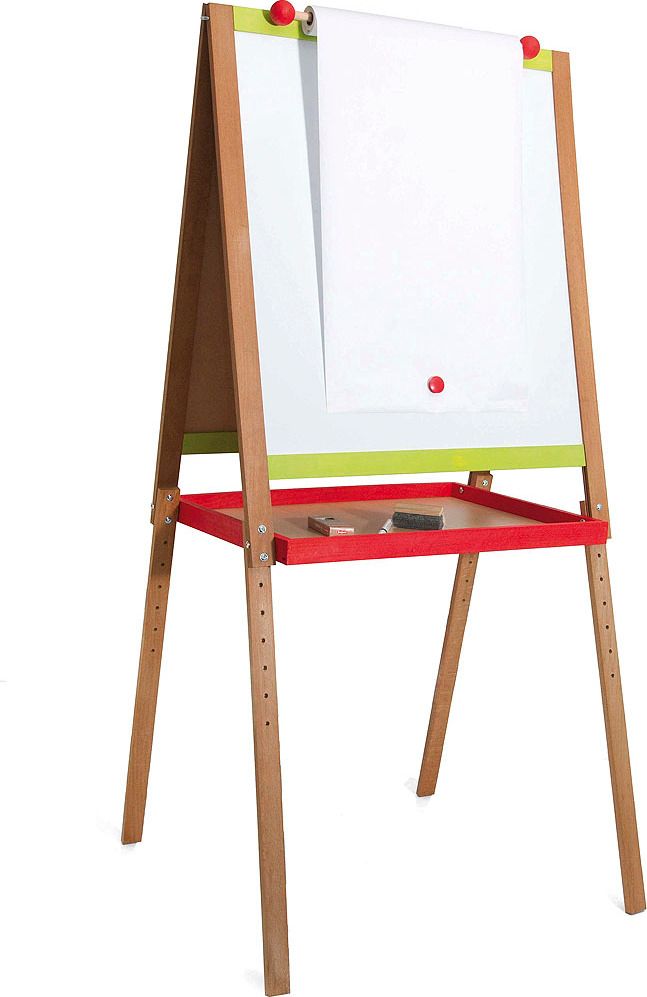 Jeujura Dřevěná multifunční tabule Drawing velká - obrázek 2