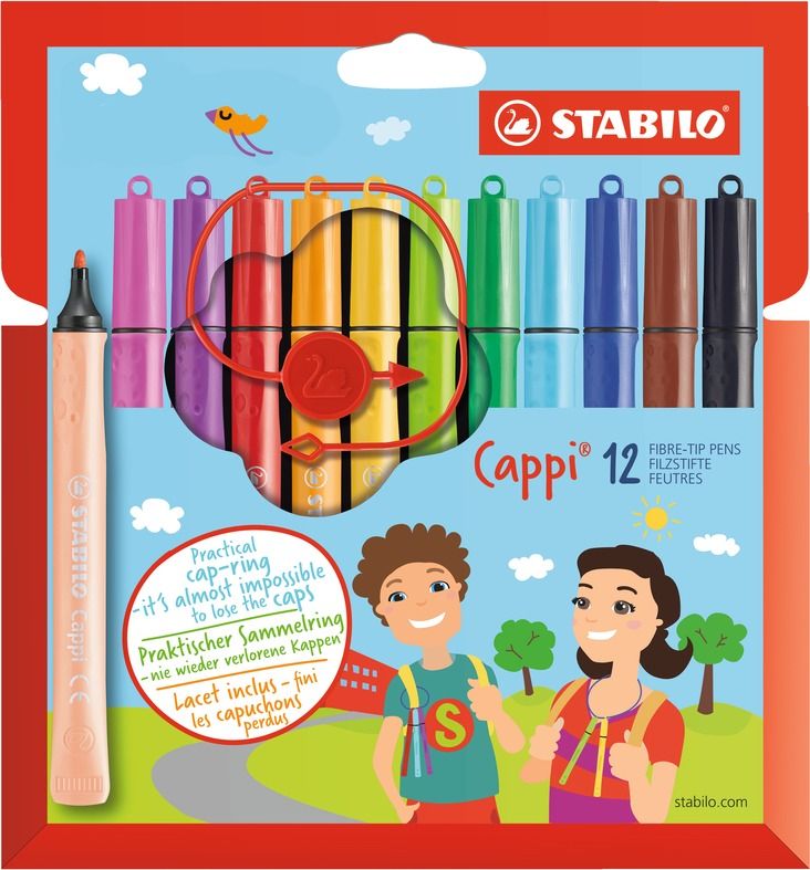 STABILO Cappi 12 ks Pouzdro - obrázek 1
