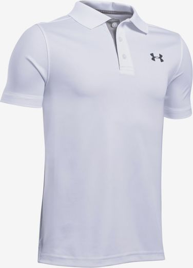 Performance Polo triko dětské Under Armour | Bílá | Chlapecké | L - obrázek 1