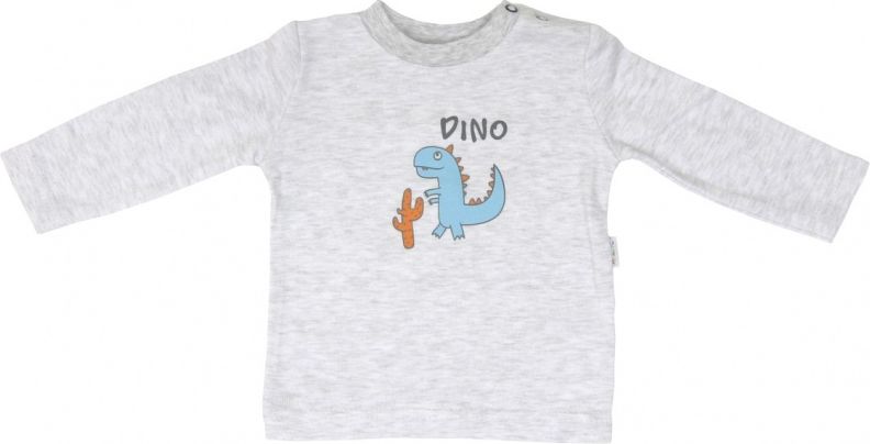 Mamatti Bavlněná halenka Mamatti DINO - dlouhý rukáv 68 (4-6m) - obrázek 1