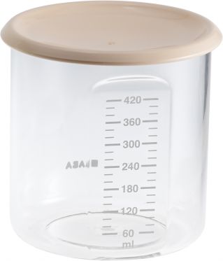 BEABA Kelímek na jídlo 420ml pudrový - obrázek 1