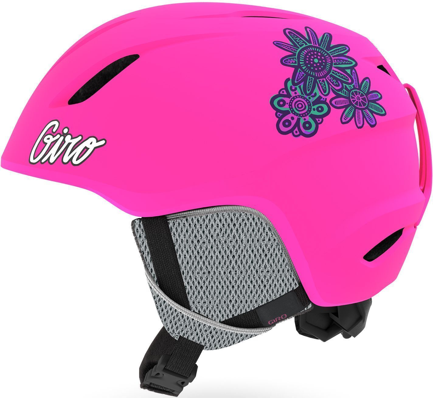 Giro Launch - Mat Bright Pink XS-(48.5-52) - obrázek 2