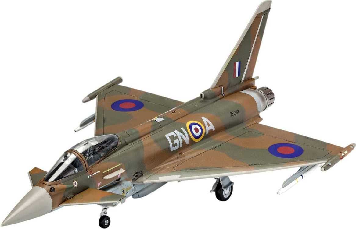 REVELL ModelSet letadlo 63900 - 100 Years RAF: Eurofighter Typhoon RAF (1:72) - obrázek 6