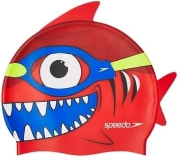 Speedo Sea Squad Character Cap - lava red uni - obrázek 1